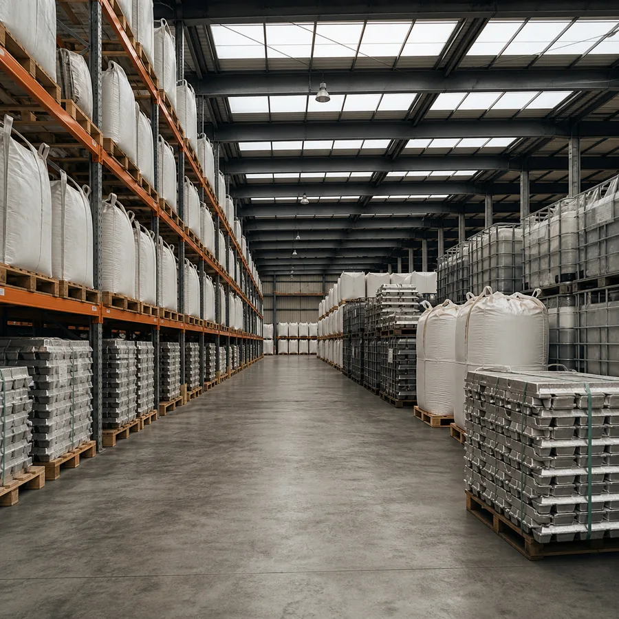 ALTOVERA raw material inventory